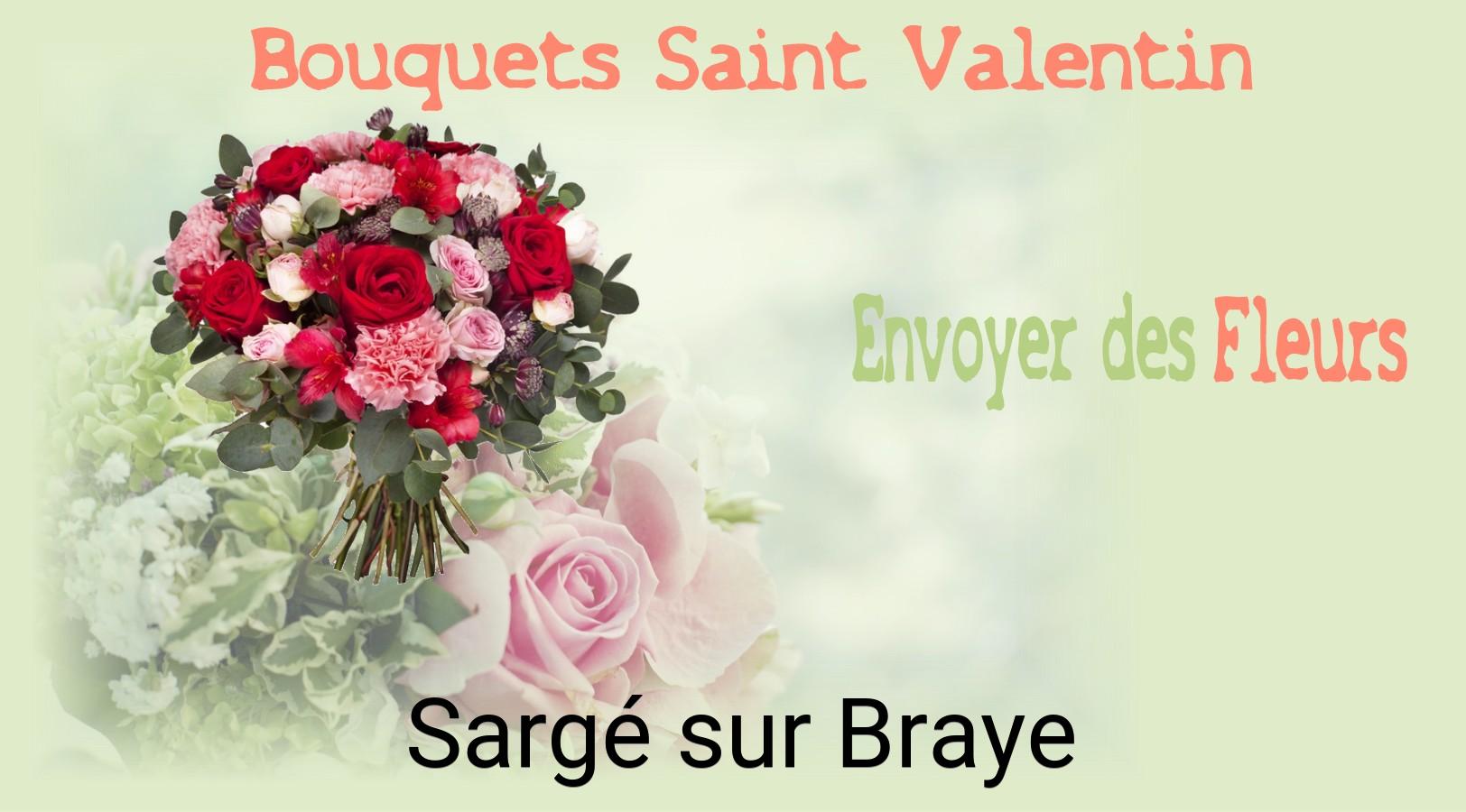 Roses de Saint-Valentin livrées à Sargé-sur-Braye